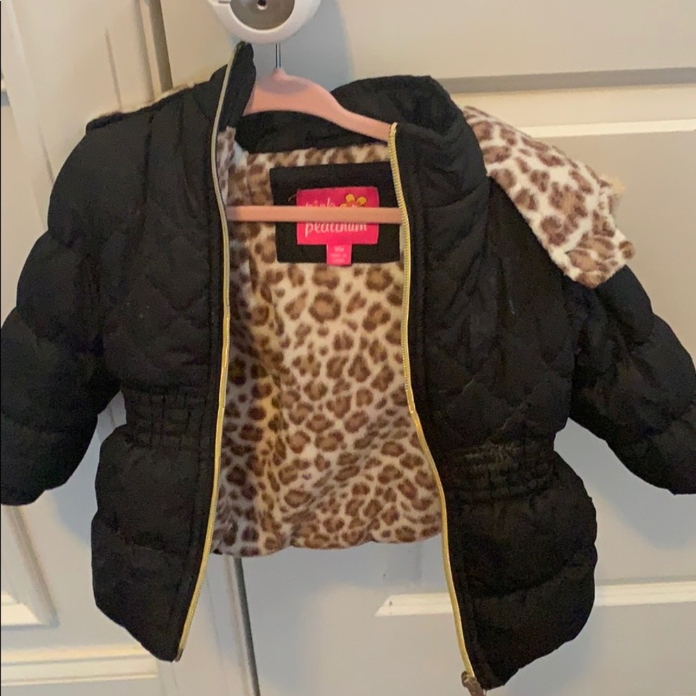 Girls puffed jacket